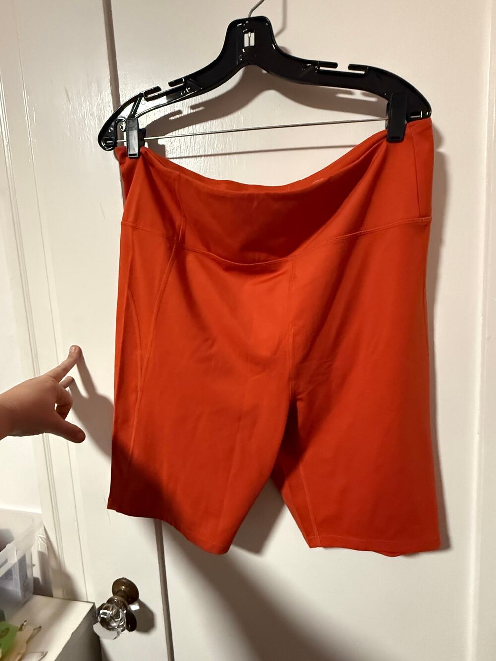 NWOT Girlfriend Collective Burnt Orange Bike Shorts 4XL